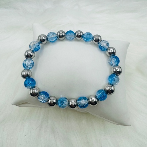 Gradient Glass Beaded Bracelet Style A - Picture 4 of 4